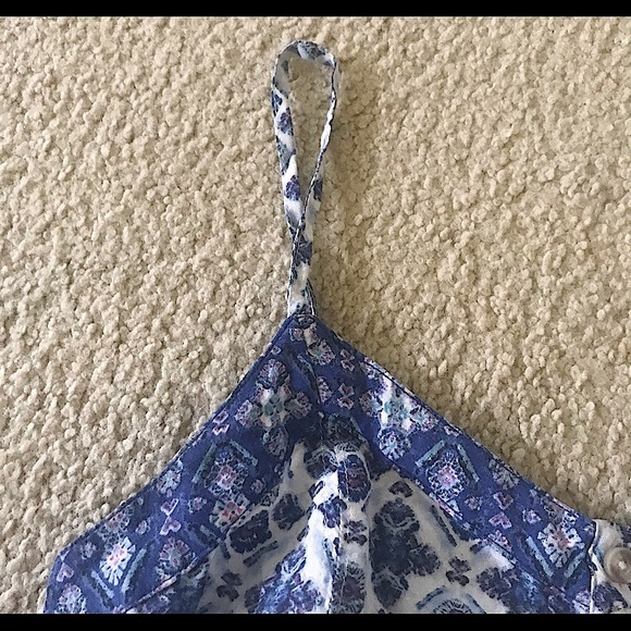 🆕🔥AMERICAN EAGLE 🦅 REALLY CUTE SPAGHETTI STRAP ROMPER/SO SOFT&FLOWY NWOT!! - Picture 6 of 9